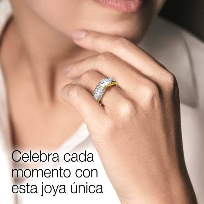 Anillo Tesoro de Diamantes: acabado de Alta Joyería de las joyas eternas