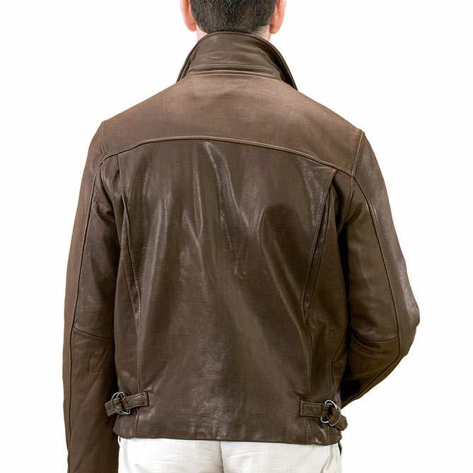 Cazadora Explorer 1930: Pliegues bajo las mangas