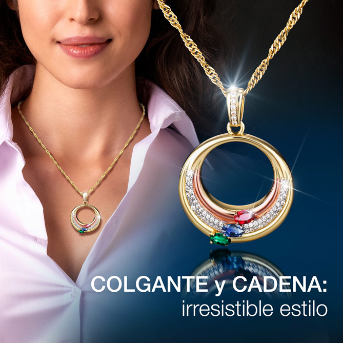 Conjunto ELEGANCIA TRICOLOR: Cierre mosquetón de seguridad